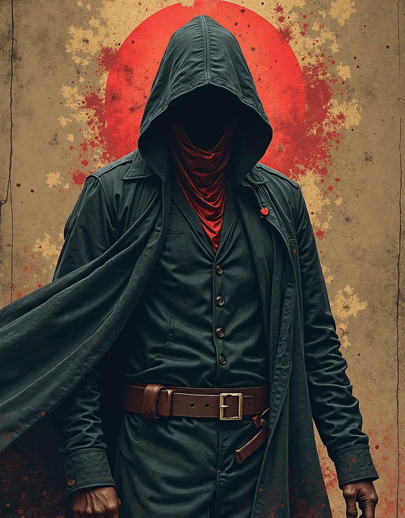 霧の盟約、フードの男